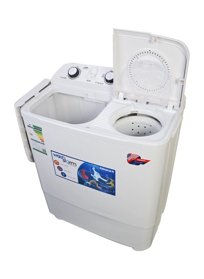 Admiral Twin Tub Washing Machine Semi Automatic 7 kg ADTT7KUWCQ White - Image 3
