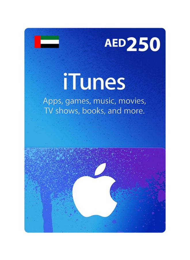 Apple App Store & iTunes UAE 250 AED (Delivery via SMS/WhatsApp) 