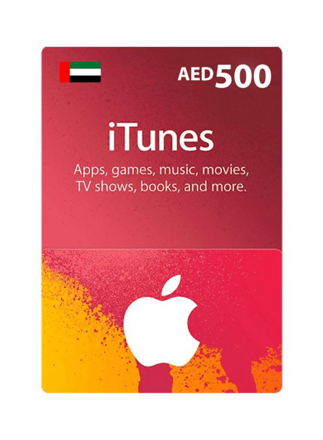 Apple App Store & iTunes UAE 500 AED (Delivery via SMS/WhatsApp) 