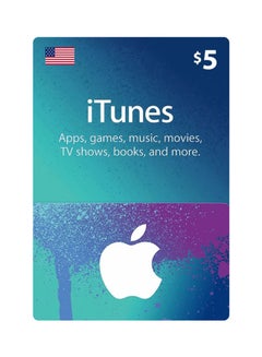 أبل بطاقة هدايا لتطبيقات App Store وiTunes بقيمة 5 دولارات، وبتوصيل عبر خدمة الرسائل القصيرة (SMS) أو تطبيق الواتساب 