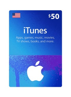 Apple App Store & iTunes US 50$ (Delivery via SMS/WhatsApp) 