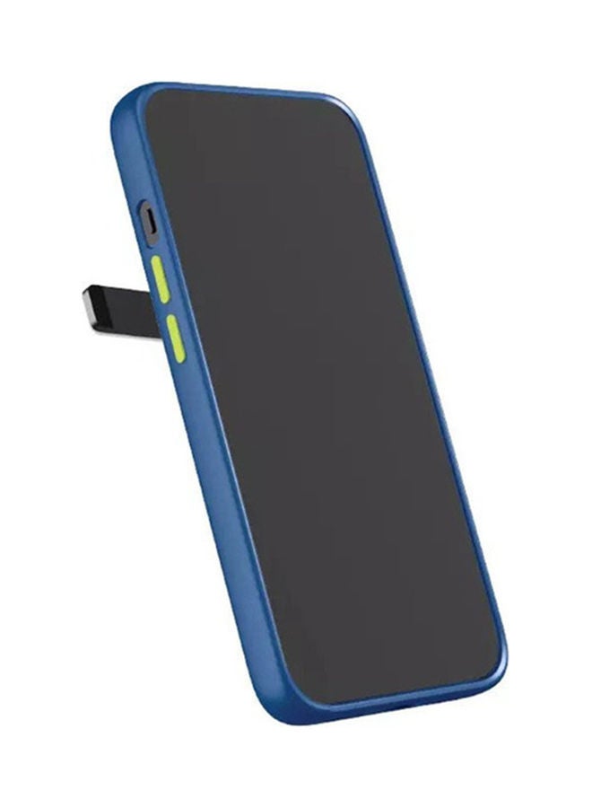 Goui - iPhone  14 Pro Max Case – Wireless Charging Friendly, 2x Magnetic Bar for Secure Attachment, 100% Compatible, Slim & Protective Design - Midnight Blue - Image 1