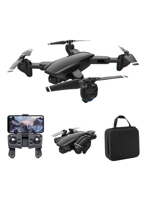 طائرة بدون طيار SG701 RC مع كاميرا 4K مزدوجة كاميرا واي فاي FPV بدون طيار RC كوادكوبتر قابلة للطي مع وضع مقطوعة الرأس مسار الرحلة مع حقيبة