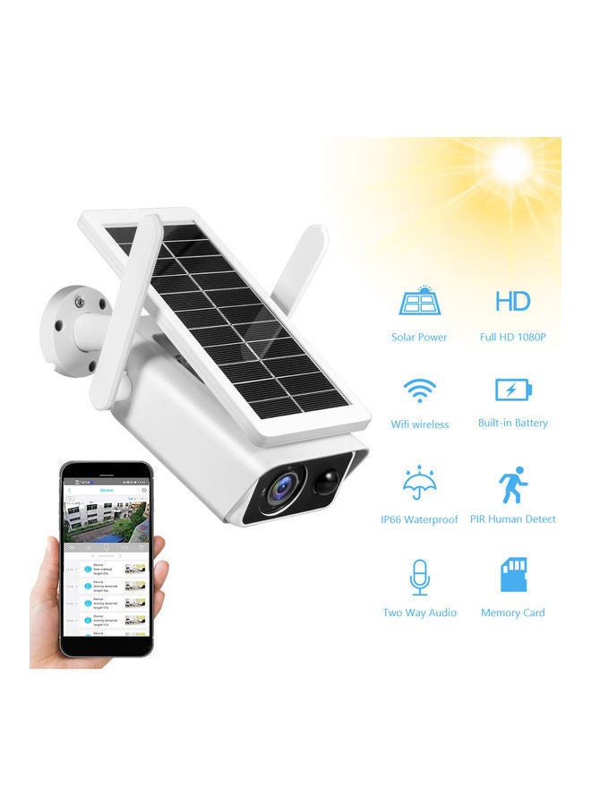 Generic - 1080P Outdoor Solar Security Camera - Image 1
