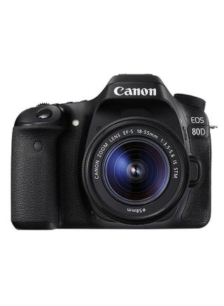 EOS 80D DSLR With EF-S 18-55mm f/3.5-5.6 IS STM Lens 24.2MP,LCD Touchscreen And Built-In Wi-Fi - v1663251246/N11750148A_1