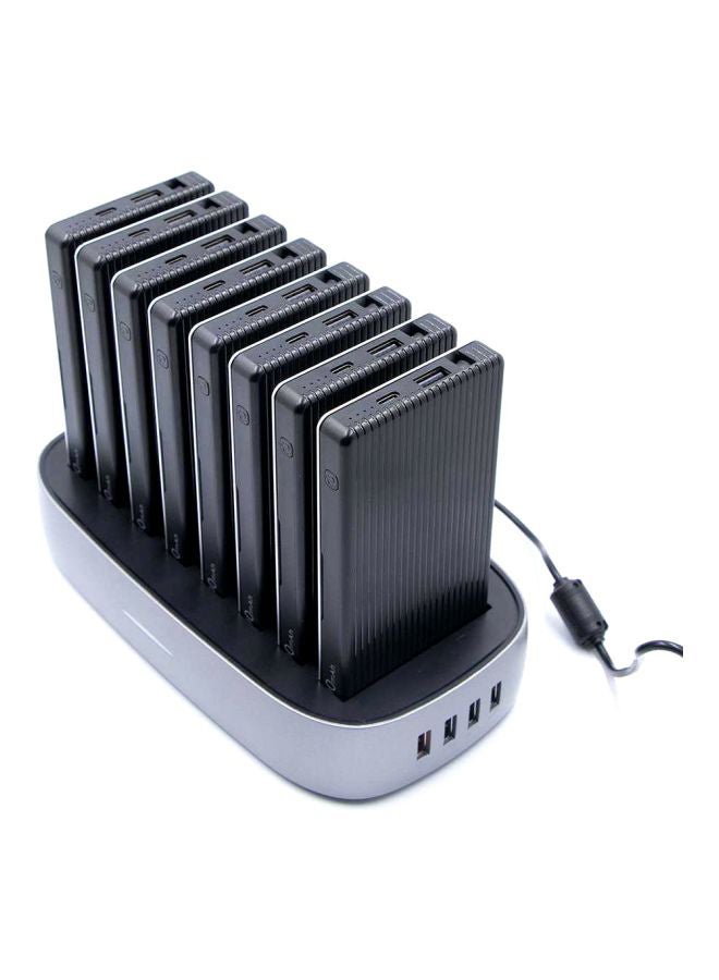 8000.0 mAh 8-In-1 Power Station Silver