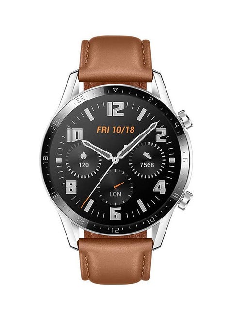 455.0 mAh GT2 Smartwatch With 14 Days Battery Brown
