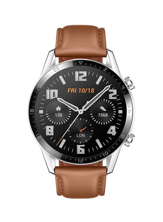 HUAWEI - 455.0 mAh GT2 Smartwatch With 14 Days Battery Brown - Image 1