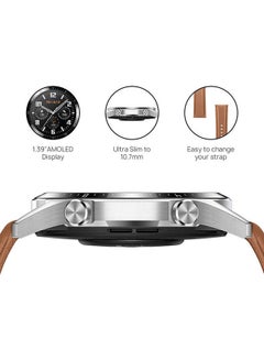 HUAWEI 455.0 mAh GT2 Smartwatch With 14 Days Battery Brown  - Image 4