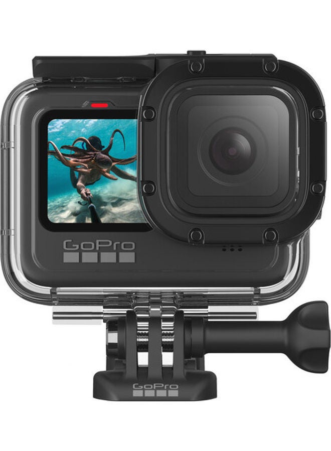 GoPro - Protective Case Cover for HERO9 and Hero 10 Camera Clear/Black - Image 1