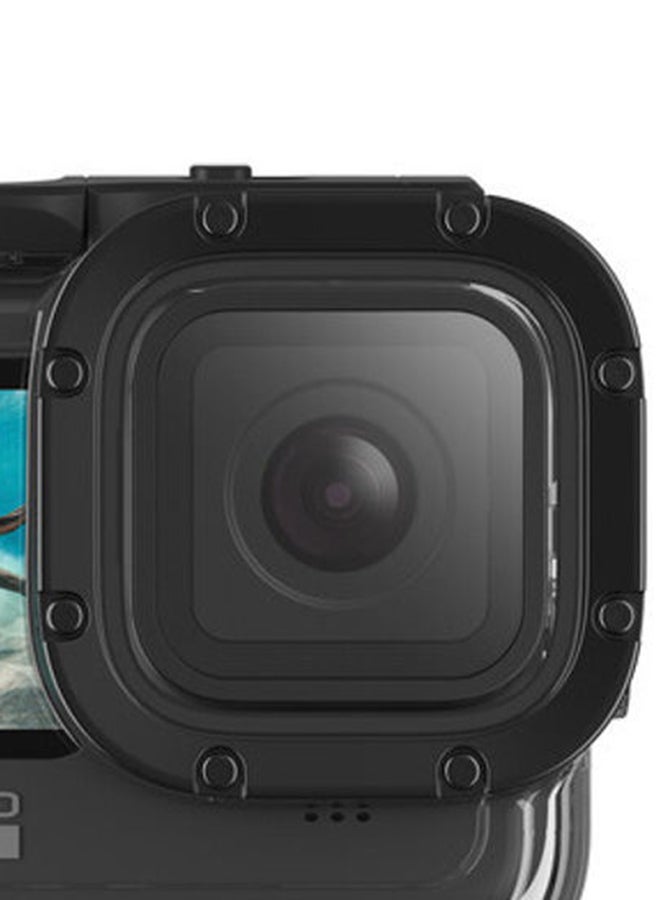 GoPro - Protective Case Cover for HERO9 and Hero 10 Camera Clear/Black - Image 1