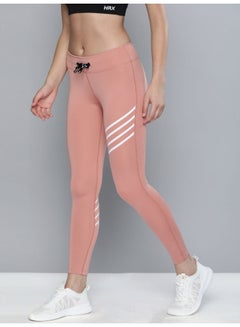 High Rise Comfortable Running Tights Rose Dawn