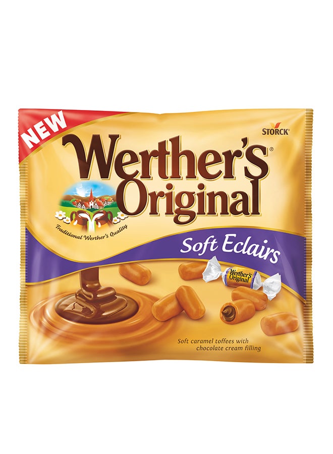 Werthers Soft Eclairs Cream Toffees With Chocolate Filling 500grams - Image 1