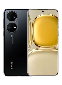P50 Dual SIM Golden Black 8GB RAM 256GB 4G - Middle East Version