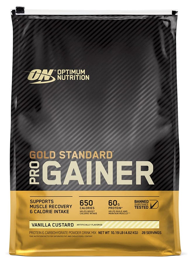 Optimum Nutrition Pro Gainer Protein - Vanilla Custard - 4.62 Kg - Image 1