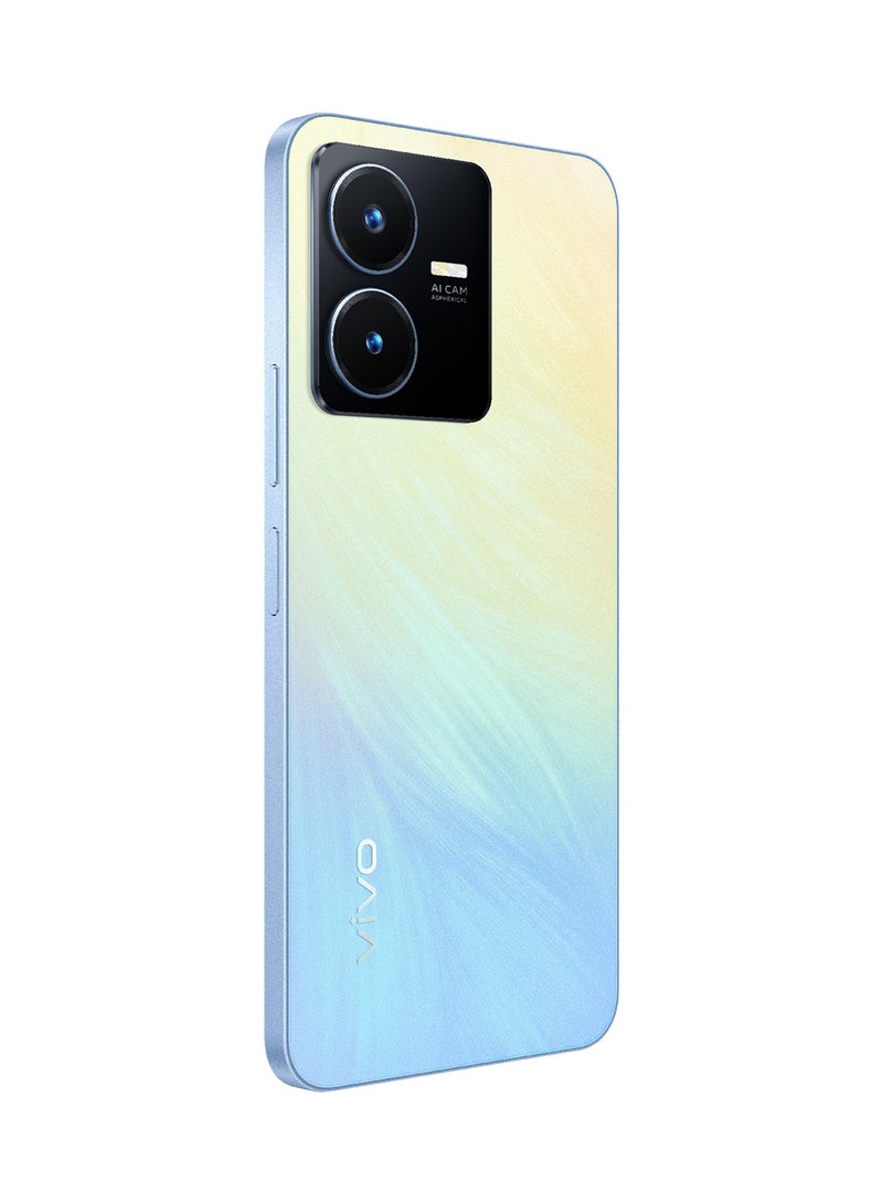 vivo - Y22s Dual SIM Summer Cyan 6GB RAM 128GB 4G LTE - Middle East Version - Image 1