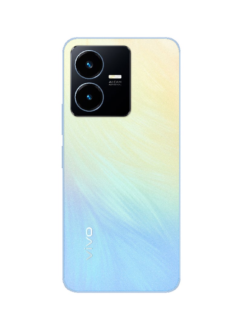 vivo - Y22s Dual SIM Summer Cyan 6GB RAM 128GB 4G LTE - Middle East Version - Image 1