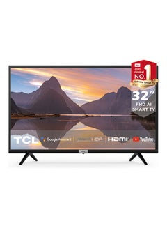 32 Inch  2K HD Ready  Android Smart TV, Google Assistant With Hands-Free Voice Control HDR 10 32S5200 Black