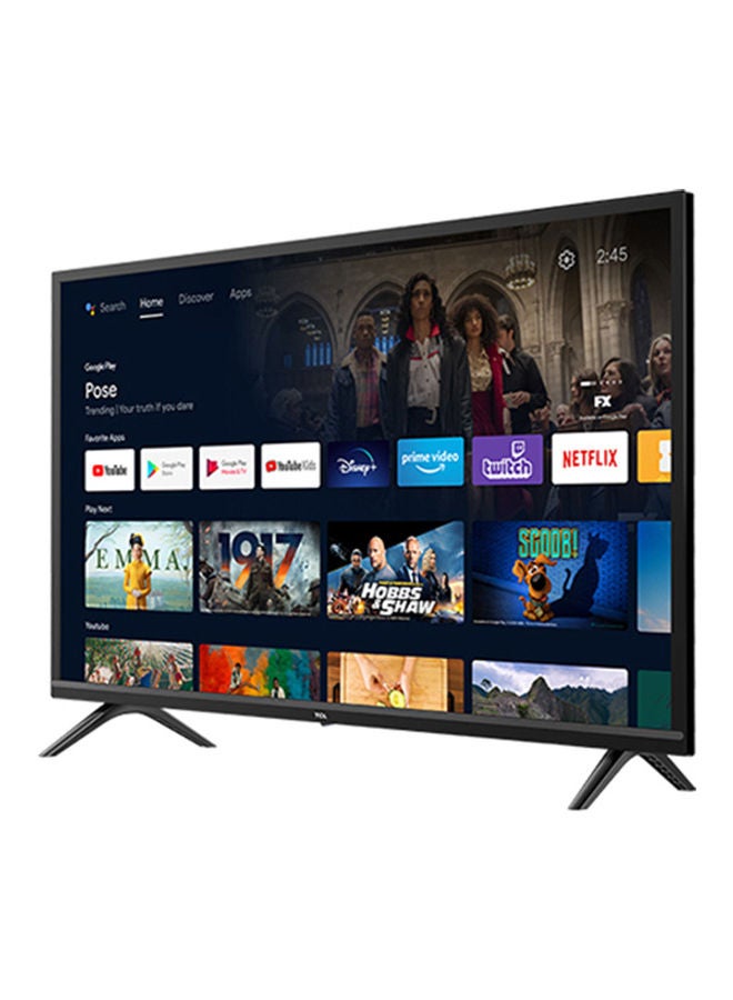 TCL - 32 Inch  2K HD Ready  Android Smart TV, Google Assistant With Hands-Free Voice Control HDR 10 32S5200 Black - Image 1