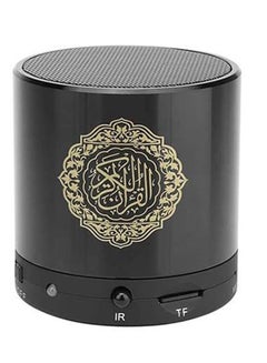 Generic Digital Quran Player Speaker With Remote Control Black  - Image 4