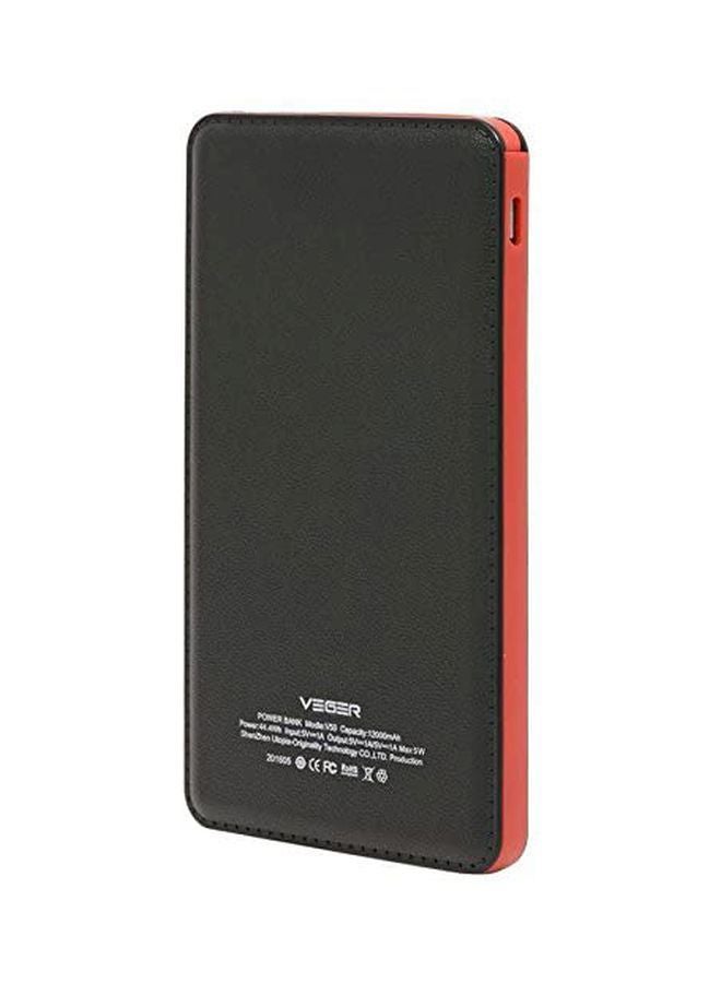 فيجير باور بانك محمول 15000.0 mAh أسود/أحمر  - Image 3