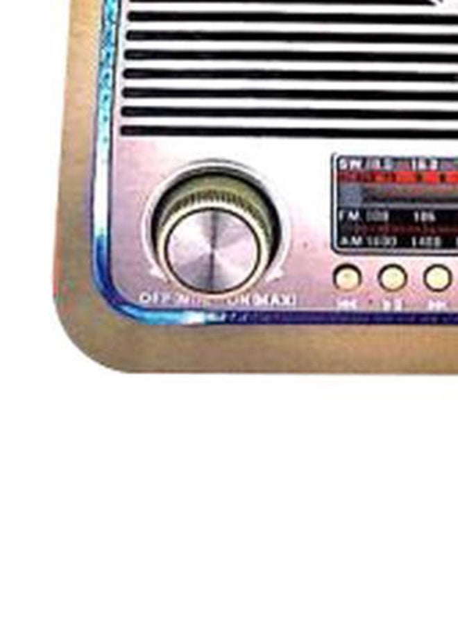 DLC Bluetooth Radio Speaker Brown/Black/Silver  - Image 3
