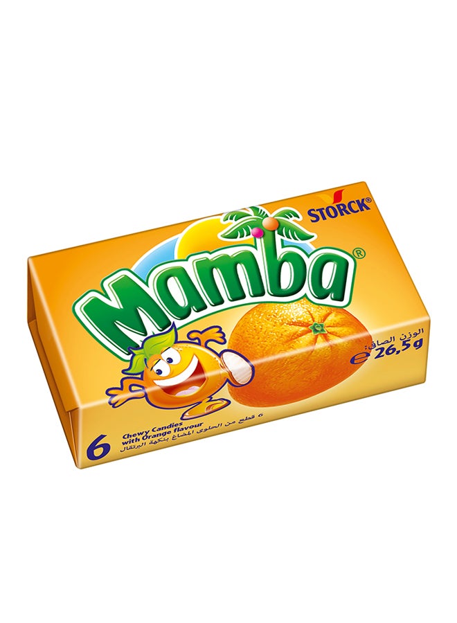 Mamba Fruits Flavoured Chewy Candies Assorted 26.5grams - Image 1