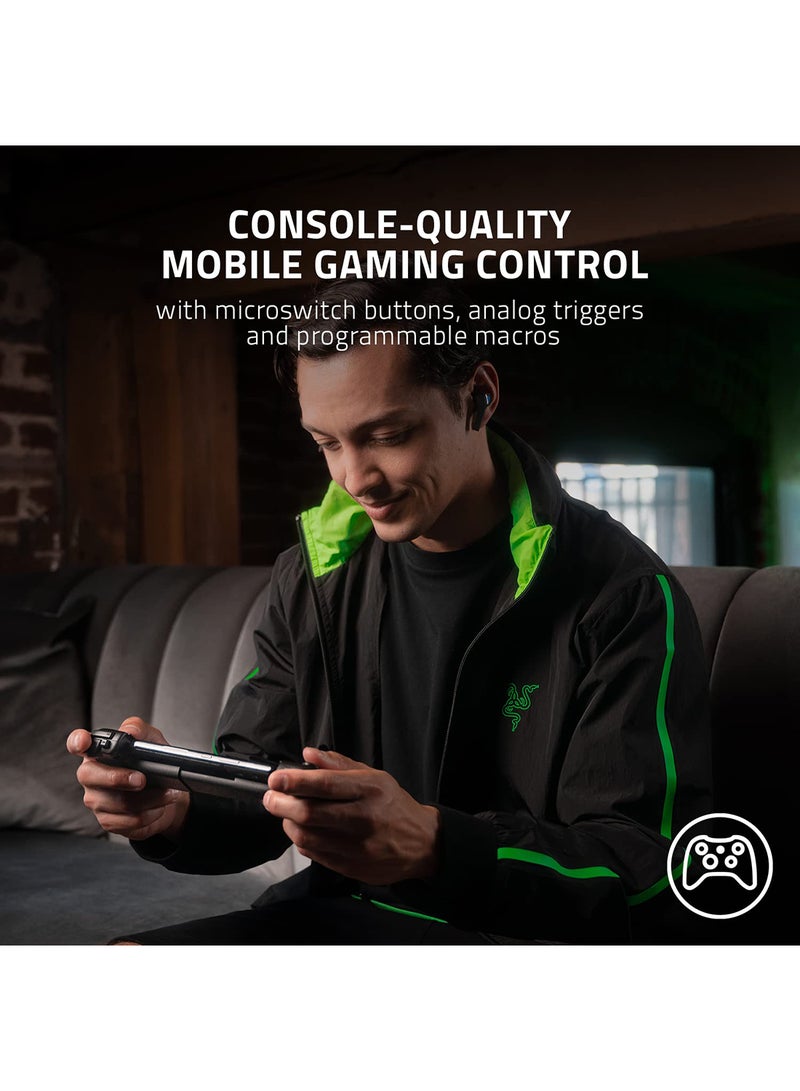RAZER - Kishi V2 Mobile Gaming Controller For Android With Console Quality Gaming Controls Universal Fit With Extendable Bridge Stream PC - Image 1
