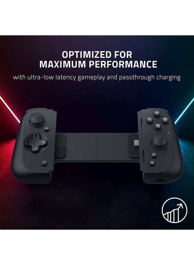 RAZER - Kishi V2 Mobile Gaming Controller For Android With Console Quality Gaming Controls Universal Fit With Extendable Bridge Stream PC - Image 1