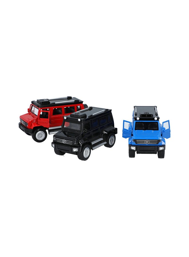 G Class Monster Truck Pullback Diecast With Light And Sound Assorted 18.2 x 9.5 x 9.1cm