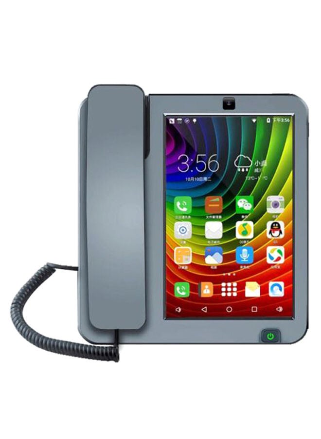 Crony - 2500.0 mAh Wireless Smart Landline Video Phone Grey - Image 1