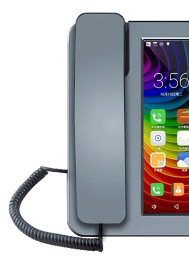 Crony - 2500.0 mAh Wireless Smart Landline Video Phone Grey - Image 1