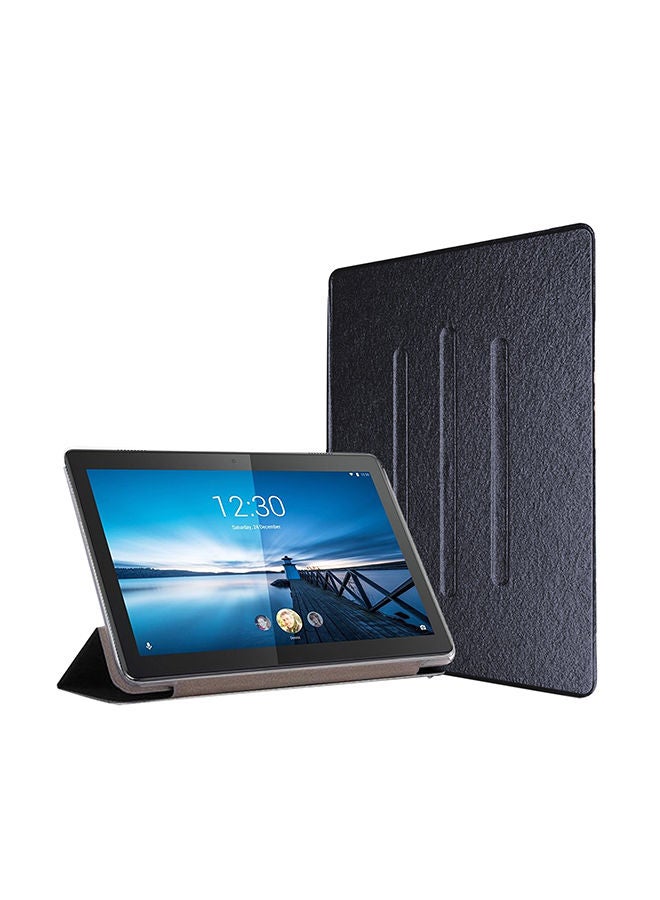 دبليو تيك غطاء حماية واق عالي الجودة من البولي يوريثان الحراري مع غلاف مقوى وناعم لجهاز لينوفو تاب M10 أسود - Image 1