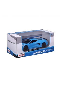 Maisto 1:24 Scale Special Edition 2020 Chevrolet Corvette Stingray Coupe - Assorted 19.40x5.22x8.80cm  - Image 4