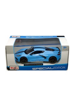 Maisto 1:24 Scale Special Edition 2020 Chevrolet Corvette Stingray Coupe - Assorted 19.40x5.22x8.80cm  - Image 3