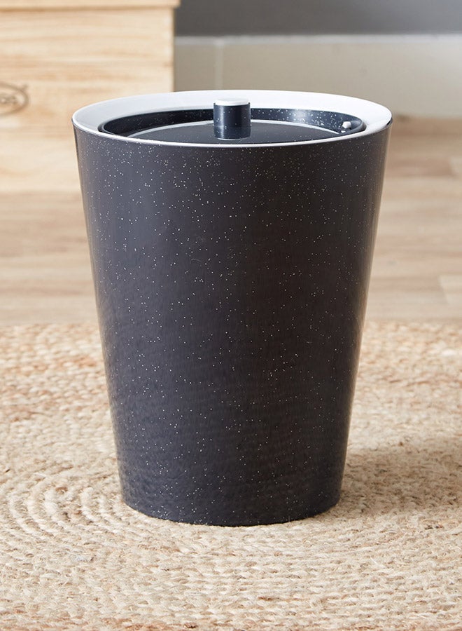 Home Box High Quality Sturdy And Durable Environmentally Friendly Long Lasting Midas Dustbin With Swing Black 8.5Liters - Image 5