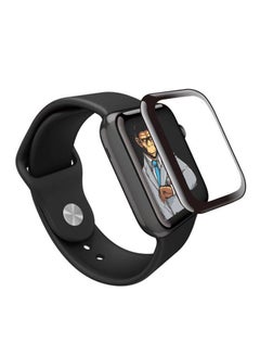 Blueo 3D curved Tempered Glass For Apple Watch 44mm 4.4 x 3.8 x 0.03cm Black  - Image 3