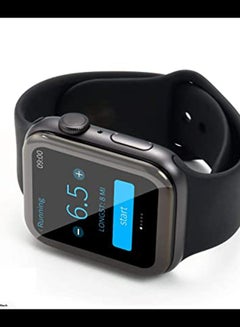 Blueo 3D curved Tempered Glass For Apple Watch 44mm 4.4 x 3.8 x 0.03cm Black  - Image 4
