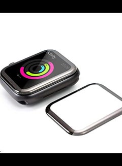 Blueo 3D curved Tempered Glass For Apple Watch 44mm 4.4 x 3.8 x 0.03cm Black  - Image 5