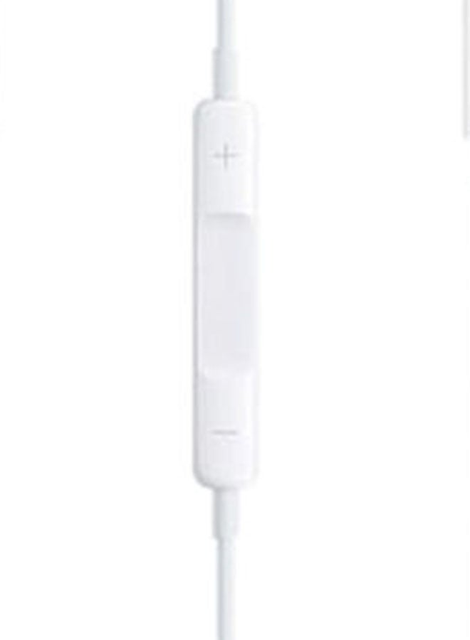 Generic - Wired In-Ear Earphones for Apple iPhone White - Image 1