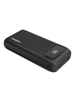 Energizer 20000 mAh Ultimate Fast Charging PD Power Bank, Triple Outputs - 20W Power Delivery For iphones, Dual 18W Smart USB-A For Android Devices, LCD Digital Display, Dual Inputs, Micro-USB And Type-C Black  - Image 2