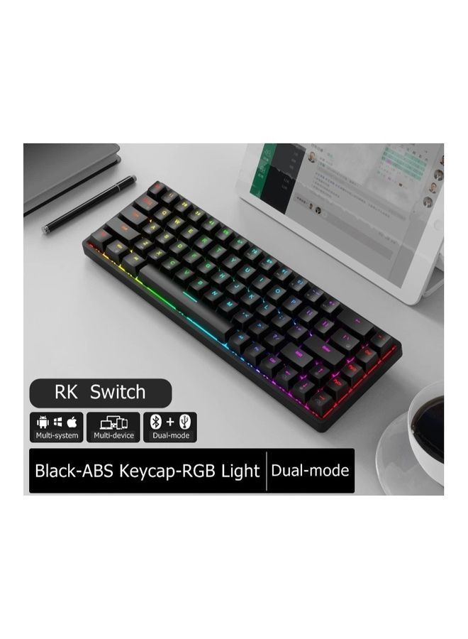 Royal Kludge - RK-G68 Wireless Bluetooth/2.4Ghz /Wired 65 Mechanical Hot Swappable Gaming Keyboard for WinMac - Image 1