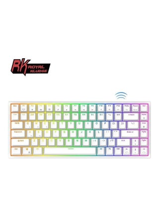 RK84 Wireless Bluetooth/2.4Ghz 80% RGB Mechanical Gaming Keyboard, Three Modes Connectable Keyboard with Hot-Swappable Tactile Blue Switch - v1663382293/N53351046A_1