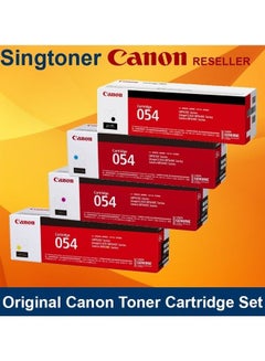 Canon Pack of 4 Canon 054 Original Laser Toner Cartridge Black, Cyan, Yellow & Magenta  - Image 3