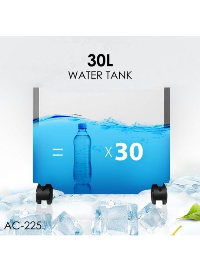 كراون لاين مبرد هواء بالبخار مع جهاز تحكم عن بعد AC-225 أبيض - Image 4