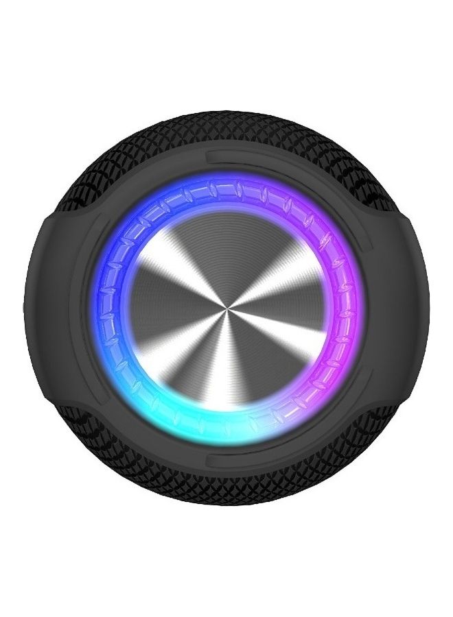إنرجايزر مكبر صوت BTS-161 ضد الماء ومحمول يدعم البلوتوث وبإضاءة RGB للحفلات ويدعم معيار IPX6 وخاصية FM وباور بنك وبقدرة 16 وات أسود  - Image 4