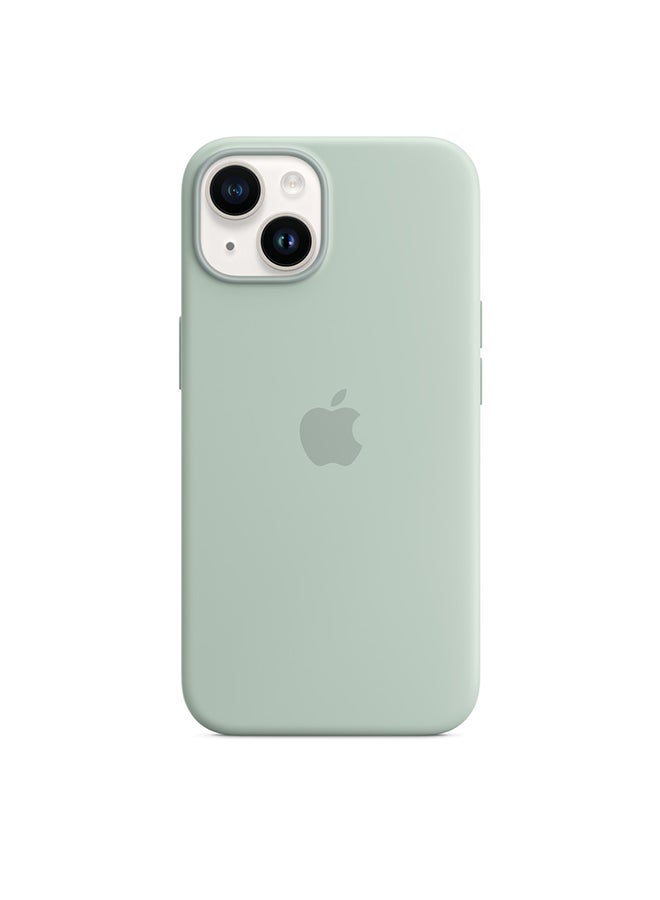 Apple - iPhone 14 Silicone Case with MagSafe Succulent - Image 1