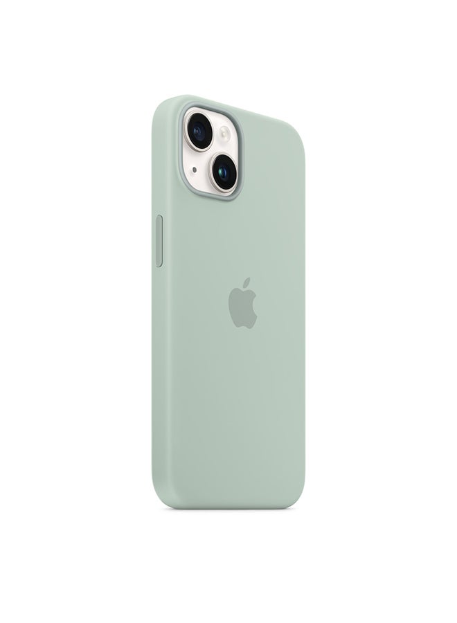 Apple - iPhone 14 Silicone Case with MagSafe Succulent - Image 1