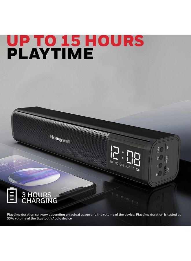 هوني ويل ساوند بار موكسي V2000 HC000252/AUD/SB/V2000/BLK أسود - Image 3