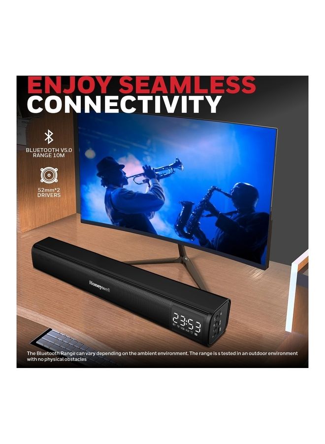 هوني ويل ساوند بار موكسي V2000 HC000252/AUD/SB/V2000/BLK أسود - Image 4